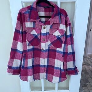 Shacket - Pink and Blue